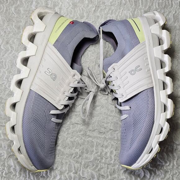 On Running Women's Cloudswift 3 nimbus/hay sneakers Sz 10.5 - Picture 5 of 8